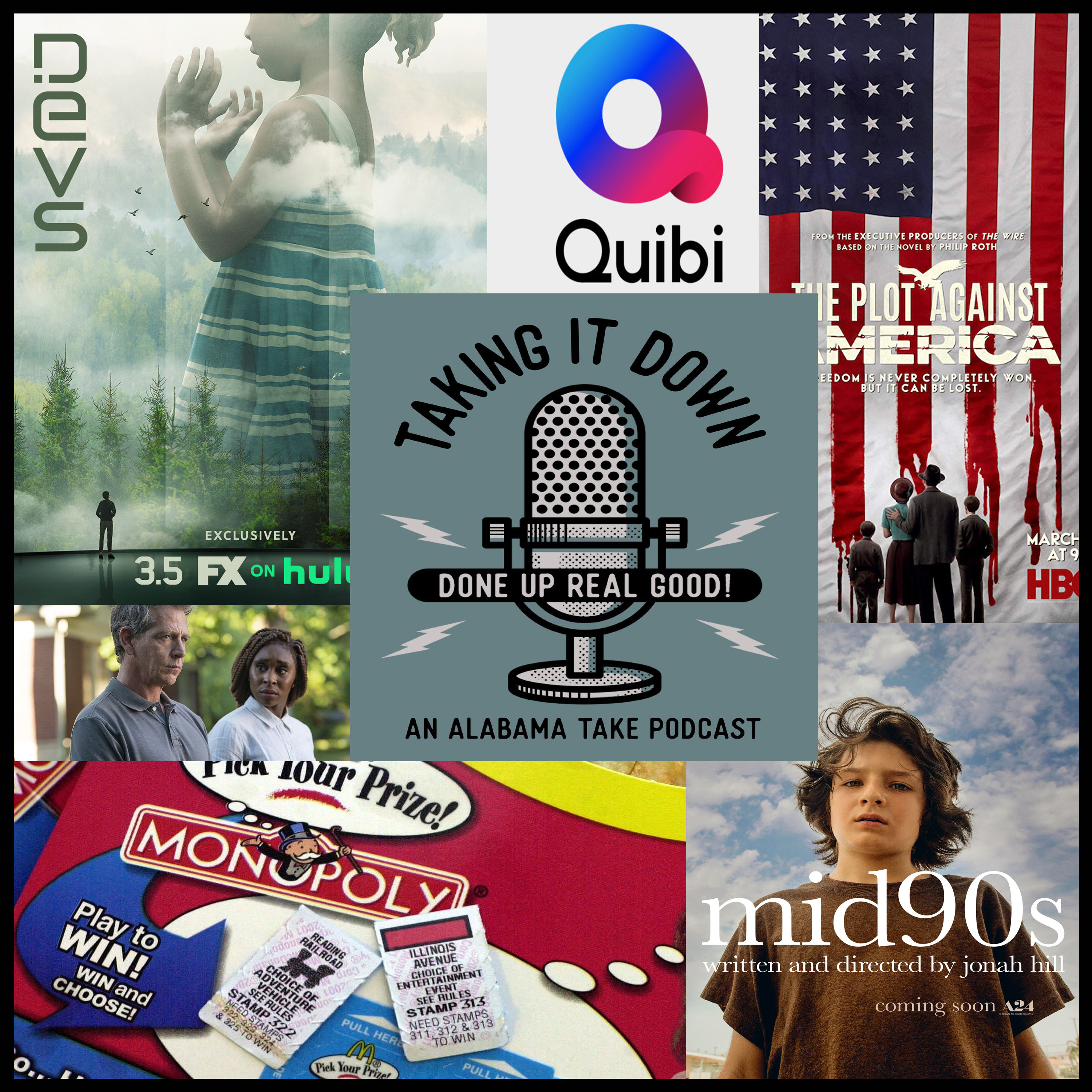 Taking It Down Podcast – Episode 19 – Coronavirus, Show Finales, Devs, and The Plot Against America