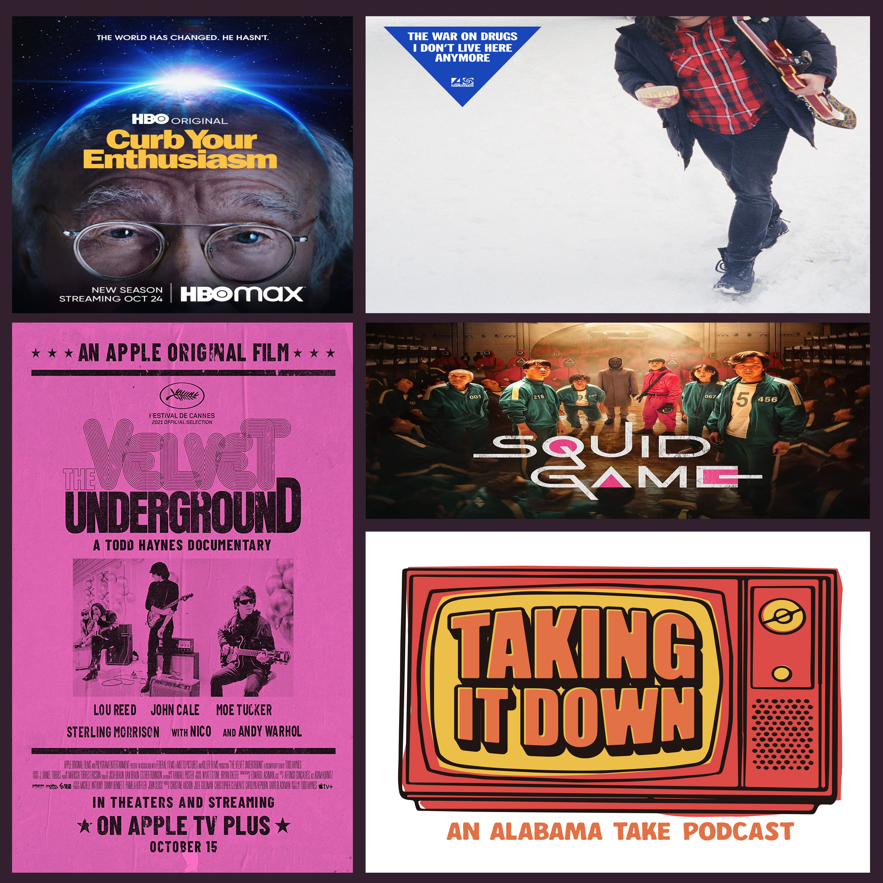 Taking It Down 93: Squid Game, Curb Your Enthusiasm, The War on Drugs’ New Album, and The Velvet Underground Documentary